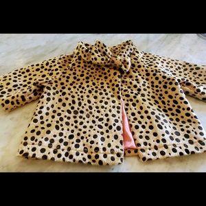 Mia joy/Joyfolie leopard cheetah swing coat.